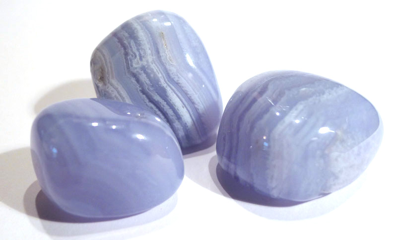 Blue Lace Agate Tumble Stone | Rebel 